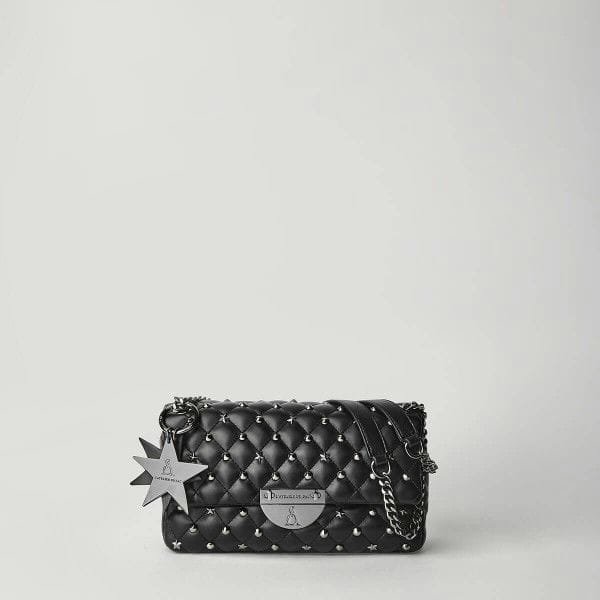 Borsa Tracolla Pash Bag Atelier Du Sac 11399-REB Nero - Pelletteria Di  Matteo