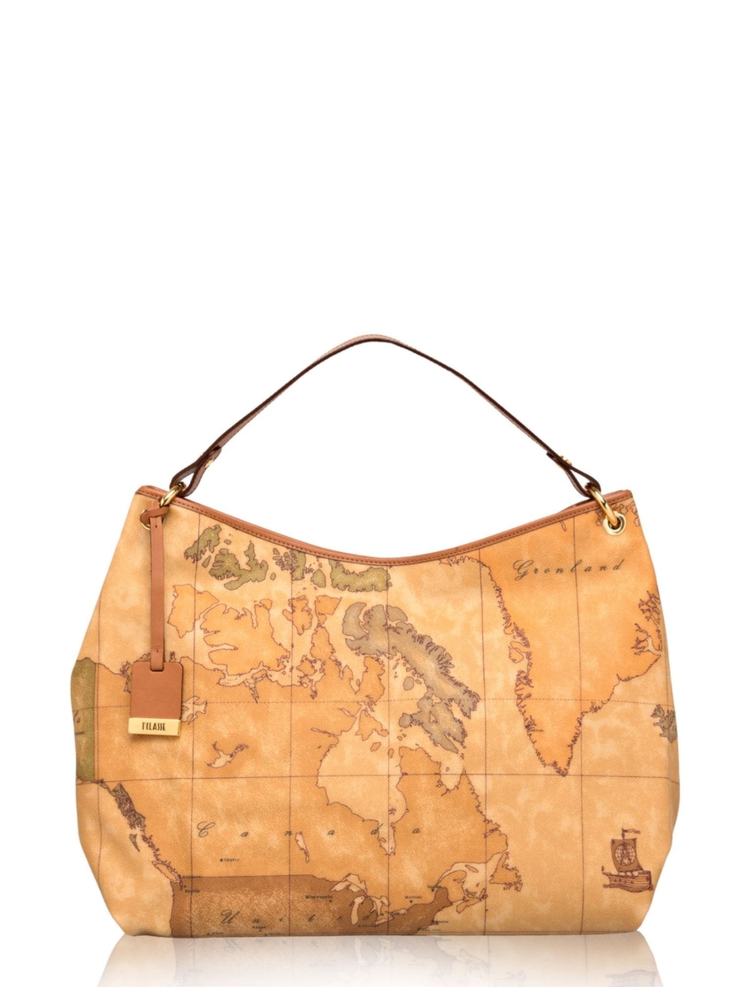 Borsa grande Alviero Martini Prima Classe Geo Classic a spalla C N142 -  Pelletteria Di Matteo