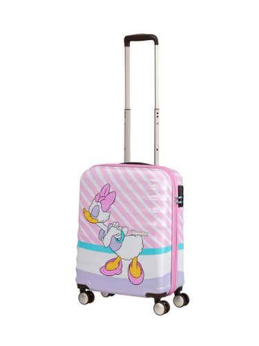 Trolley American Tourister 4 ruote 55 cm. Wavebreaker Disney Daisy Pink Kiss dettagli