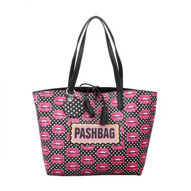 Borsa Shopping Pash Bag by Atelier Du Sac con pochette rimovibile 11808 Bad Girl