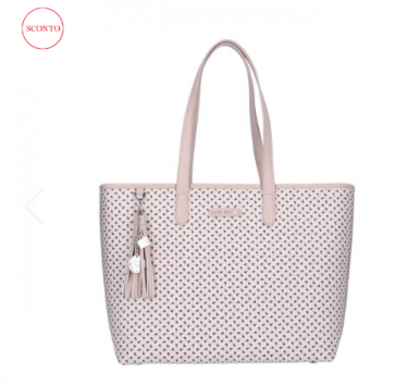 Borsa Shopping Pash Bag by Atelier Du Sac Mod. Marlene Art. 10650 Rosa 1